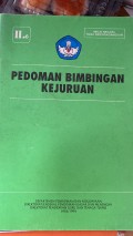 PEDOMAN BIMBINGAN KEJURUAN