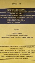 PETUNJUK TEKNIS PENYELENGGARAAN EBTANAS BERSAMA PROPINSI JAWA BARAT TAHUN PELAJARAN 1995/1996