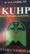 KUHP DAN PENJELASANNYA : USAHA NASIONAL