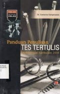 Panduan Penulisan TES TERTULIS : Implementasi Kurikulum 2004