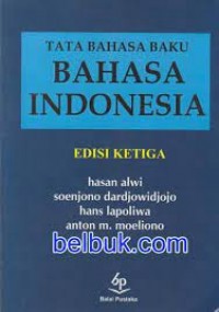 Tata Bahasa Baku : Bahasa Indonesia