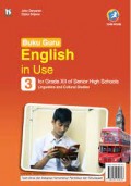 English in Use 3 For Grade XII of Senior High Schools Linguistcs and Cultural Studies