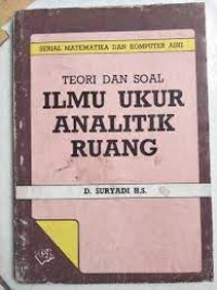 Teori Dan Soal Ilmu Ukur Analitik Ruang