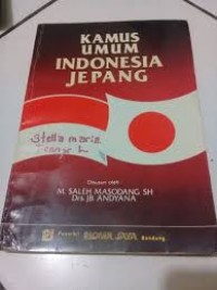 Kamus Umum Indonesia Jepang